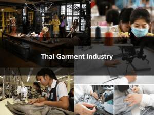 Thai Garment Industry