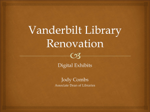 Vanderbilt Library Renovation