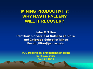 Mining Productivity - Inside Mines