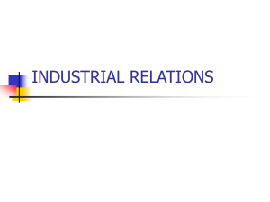 industrial relations-concept