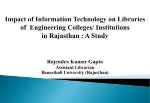 Impact of IT on Information Services