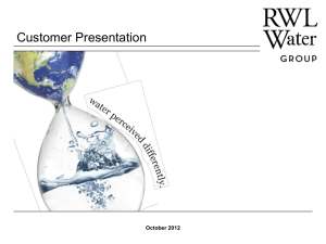 Peter Gross, RWL Water – AEROMIX Company