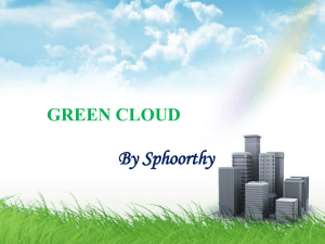 GREEN CLOUD