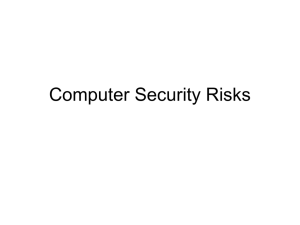 Computer Security Risks
