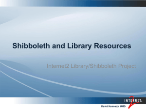 Library/Shibboleth Project