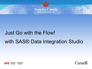 Data Integration Studio (PowerPoint)