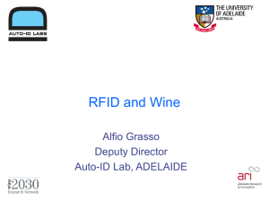 RFID Tags - Wine 2030