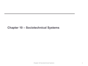 Socio-technical system