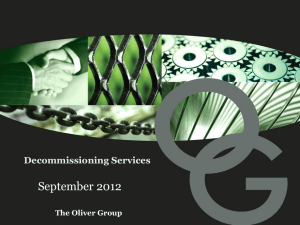 PPT Slides - The Oliver Group
