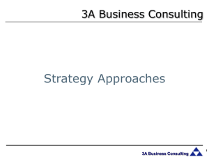 מצגת של PowerPoint - 3A Business Consulting