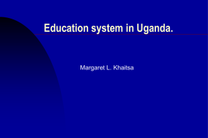 Education system in Uganda