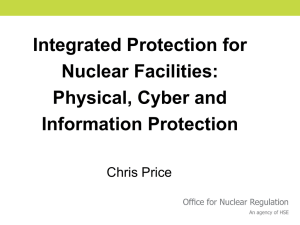 C. Price, UK - Nuclear Safety and Security
