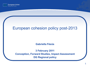 Presentation Gabriella Fesus Future cohesion policy health 3