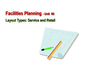 Facilities Planning