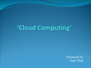 `Cloud Computing`
