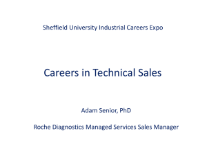 Dr Adam Senior - University of Sheffield