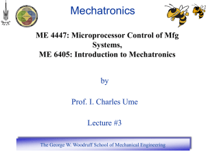 Lecture_3_Overview of Mechatronics Education