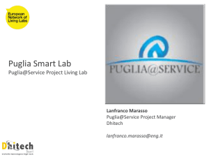 Puglia Smart Lab, Lanfranco Marasso