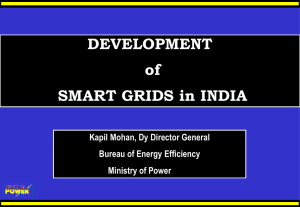 development of Smart Grid in India