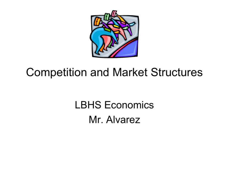 Competition And Market Structures Worksheet Answers
