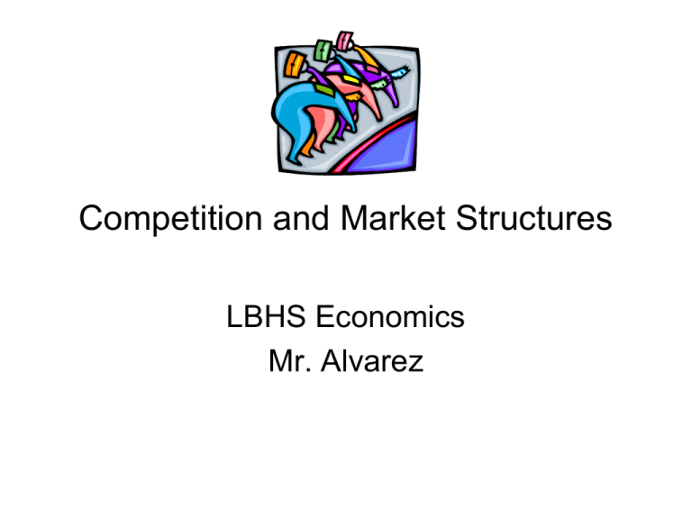 Competition And Market Structure