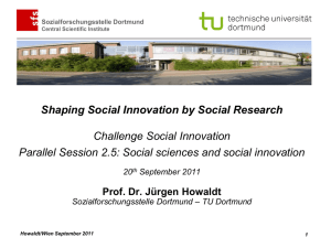 Juergen-Howaldt - Challenge Social Innovation
