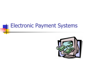 7. E-Commerce Payment Systems