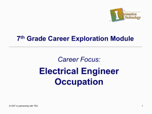 Electrical Engineer Occupation PowerPoint