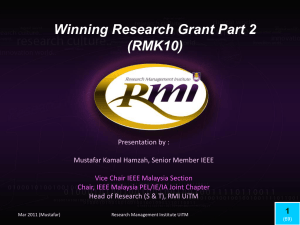 Research Grants (Key Details)