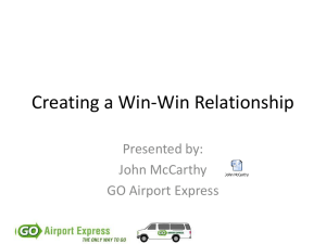 Airport Shuttle Agreements - Airport Ground Transportation