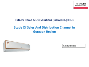Hitachi Home & Life Solutions (India) Ltd.(HHLI