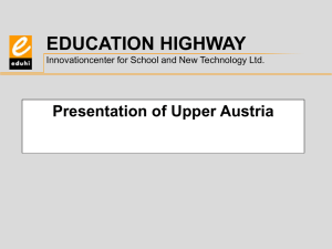 Presentation of Upper Austria
