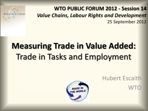 What is Value Added? - World Trade Organization