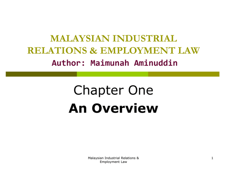 malaysian-industrial-relations-and-employment-law