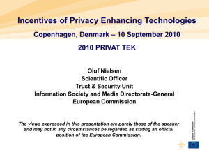 TRUSTWORTHY ICT - Dansk Privacy Netværk