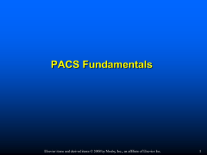 Chapter 8 PACS Fundamentals