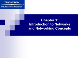 Guide to Networking Essentials: Chapter 1