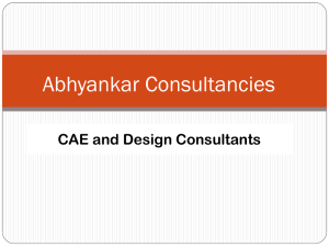Presentation - abhyankar consultancies