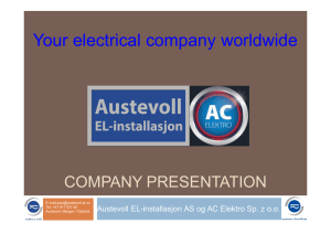 Your electrical company worldwide