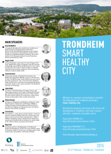 TRONDHEIM SMART HEALTHY CITY