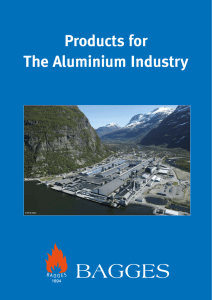 Products for The Aluminium Industry