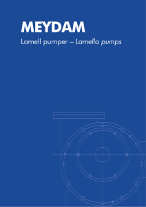 MEYDAM Lamella pumps