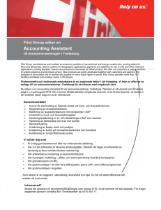 Annons Accounting Assistant Sep 2014.rtf