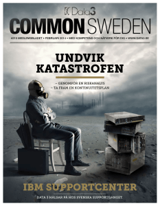 UNDVIK KATASTROFEN - Data3 – Common Sweden