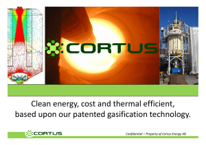 Clean energy, cost and thermal efficient, based upon our patented