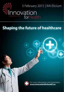 Shaping the future of healthcare