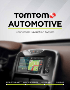 COnnECTEd nAVIgATIOn SErVICES