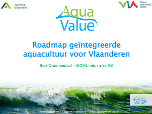 Aqua Value concerns algues in the sea.