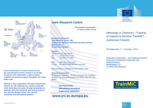 Event leaflet - European Commission
