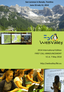 Download WebValley 2014 Brochure